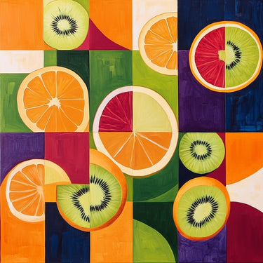 Peinture Fruits Moderne